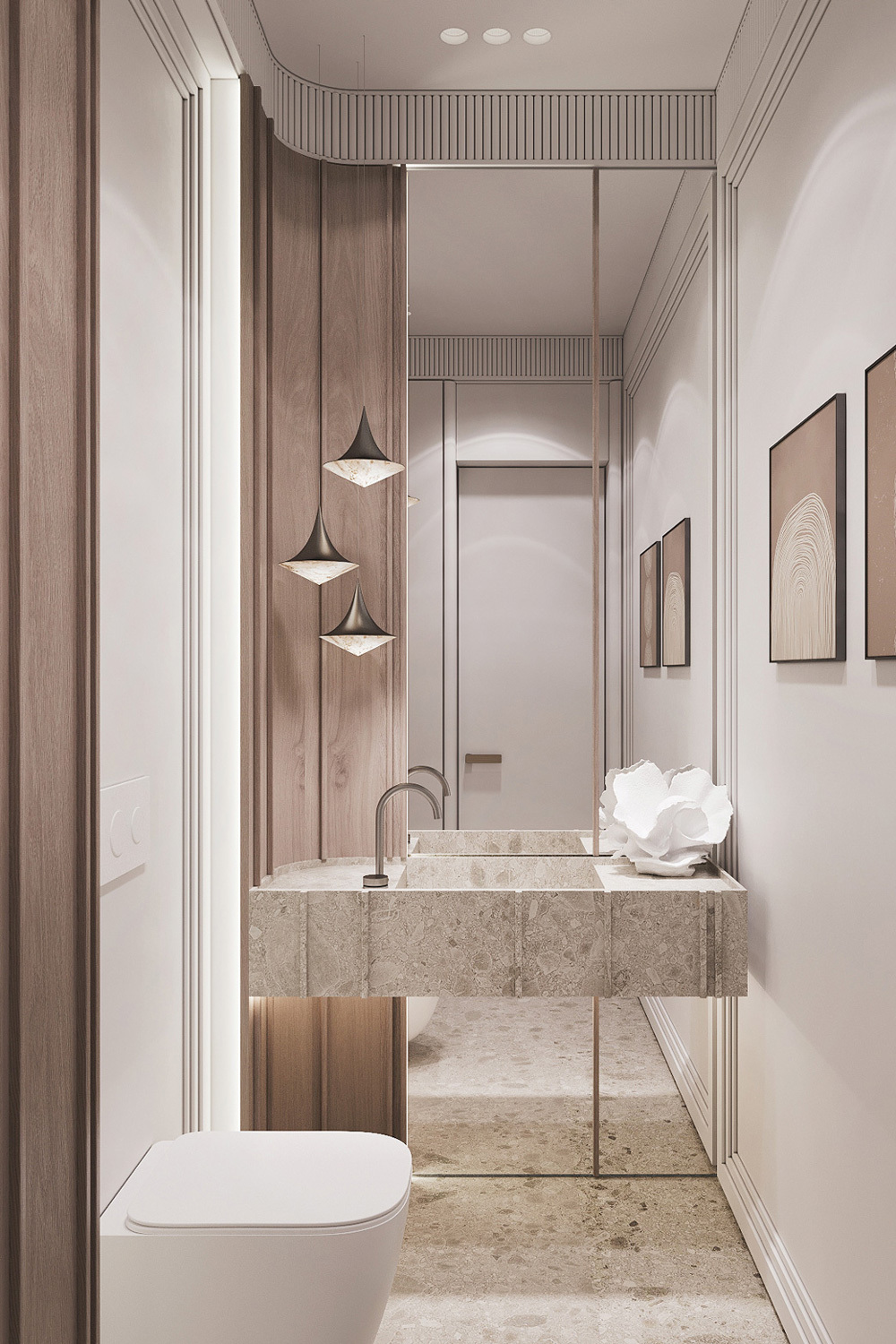 Bathroom interior