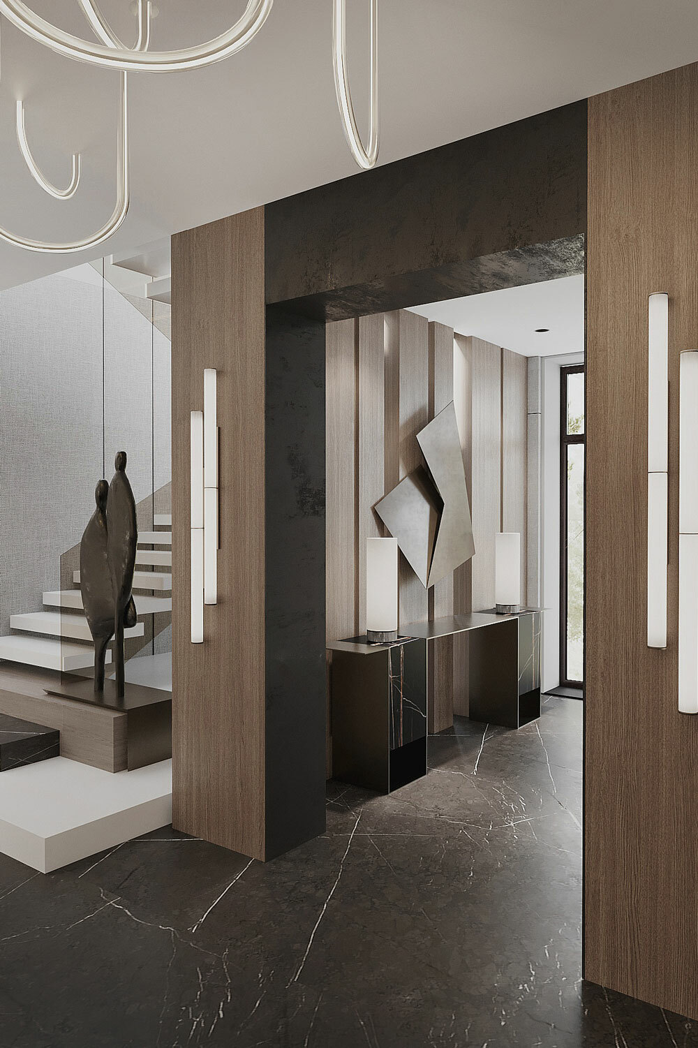 Striking entryway design | Nino Zvarkovskaya