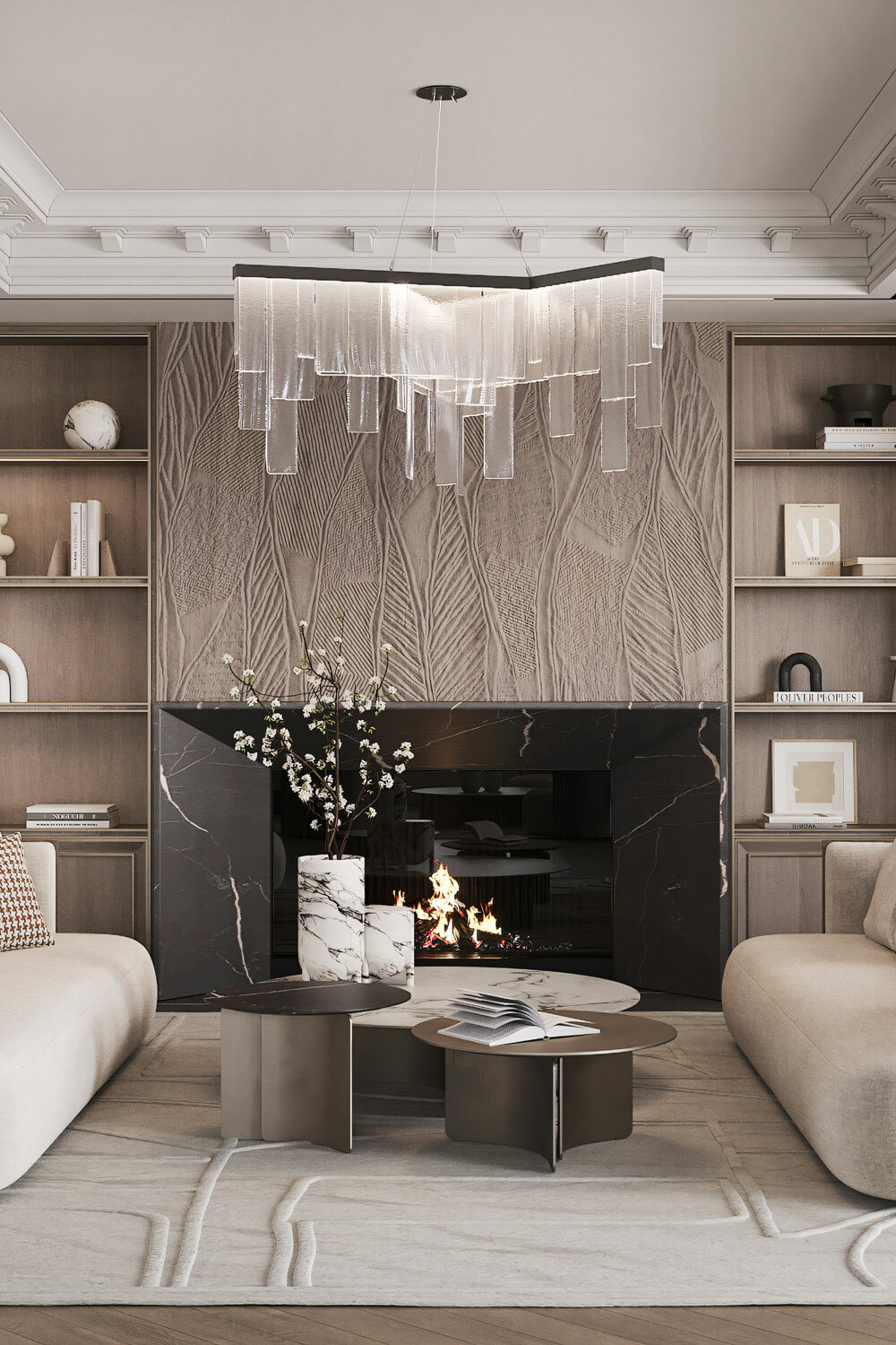Modern living room interior